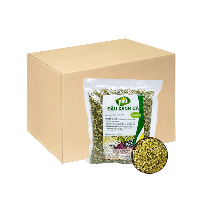 [Thùng] Đậu Xanh Cà Phú Minh Tâm 450g x 40 Gói