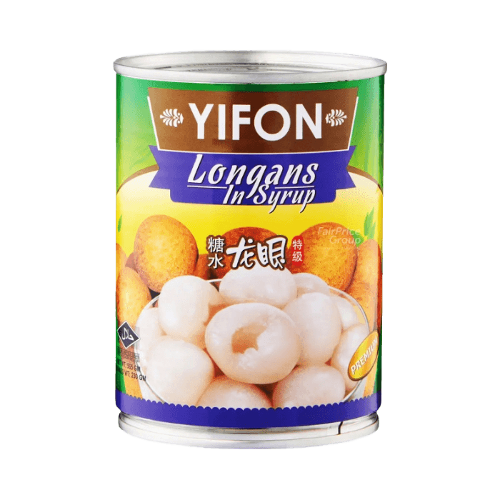 Quả Nhãn Ngâm Đường Yifon 565g