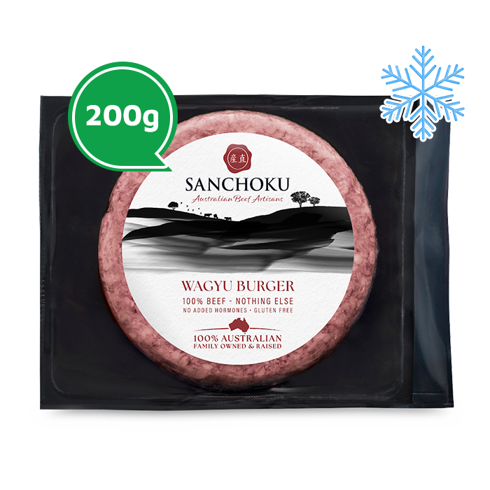Frozen Stanbroke Wagyu Beef Burger Patty 200g