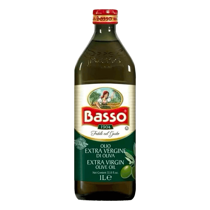 Dầu Oliu Extra Virgin Basso 1L