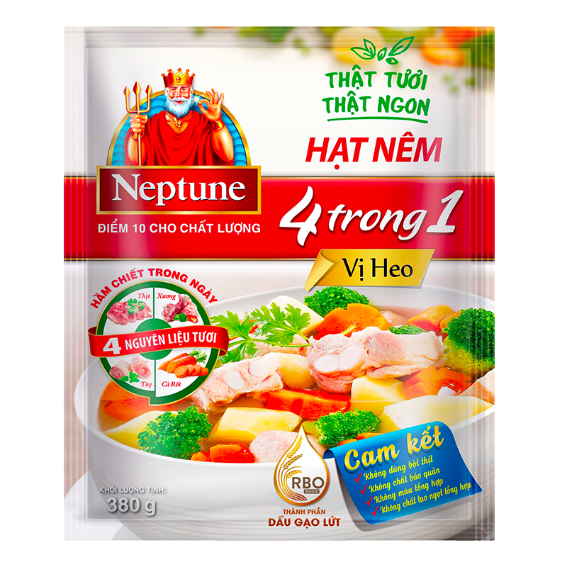 Hạt Nêm 4 Trong 1 Vị Heo Neptune 500g