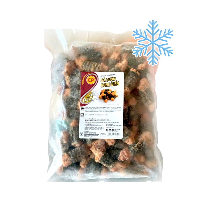 Gà Cuộn Rong Biển Đông Lạnh CP 1kg