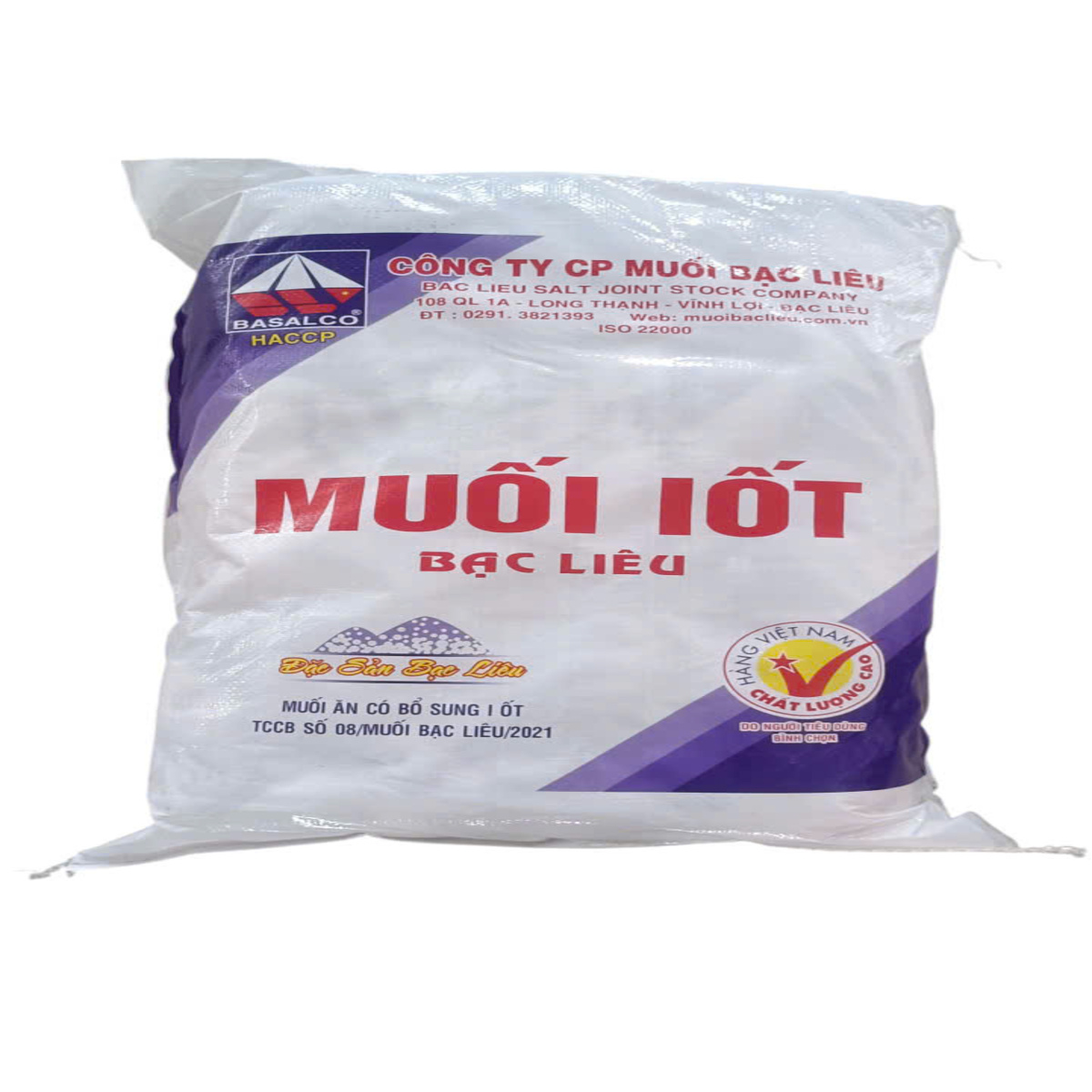 [Bao] Muối I Ốt Bạc Liêu 500g x 50 Gói