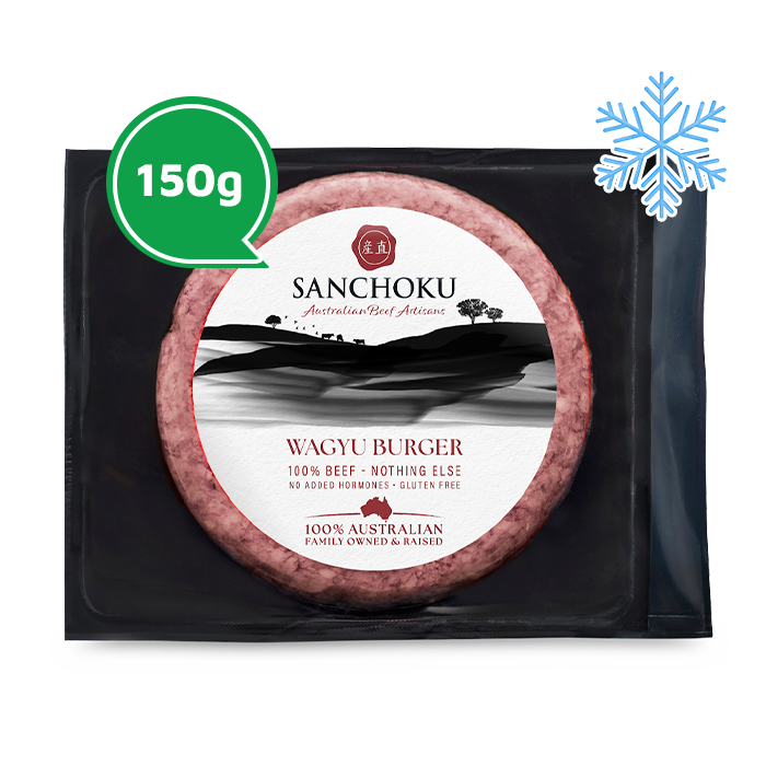 Frozen Stanbroke Wagyu Beef Burger Patty 150g