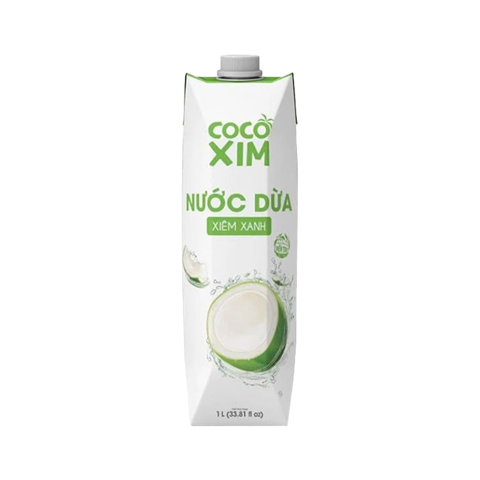 Nước Dừa Xiêm Xanh Cocoxim 1L 