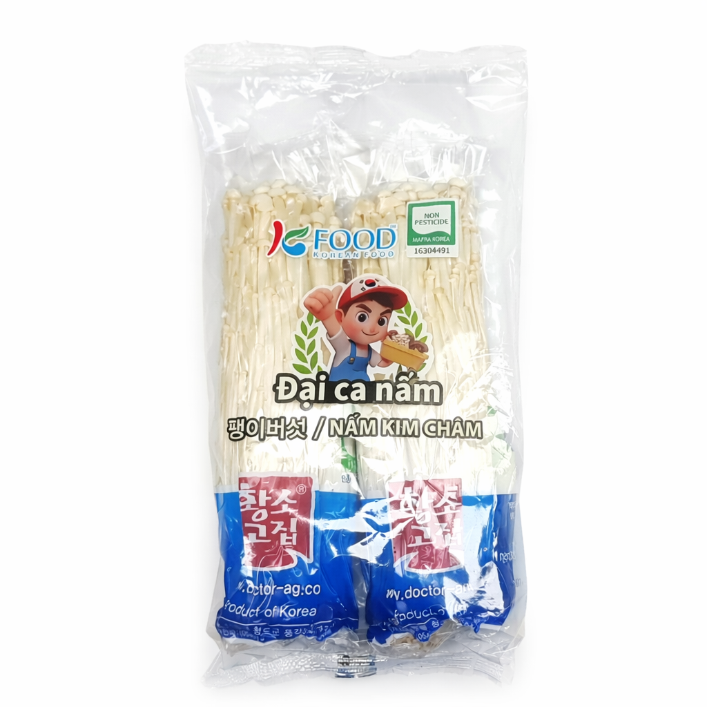 Nấm Kim Châm Hàn Quốc 300g (150g x 2 gói)