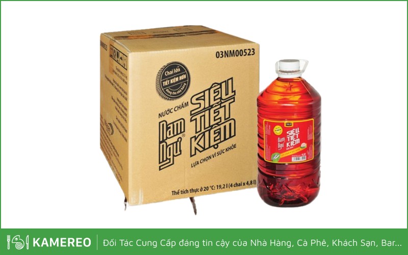 [Thùng] Nước Mắm Nam Ngư Siêu Tiết Kiệm 4.8L x 4 Chai_details_1