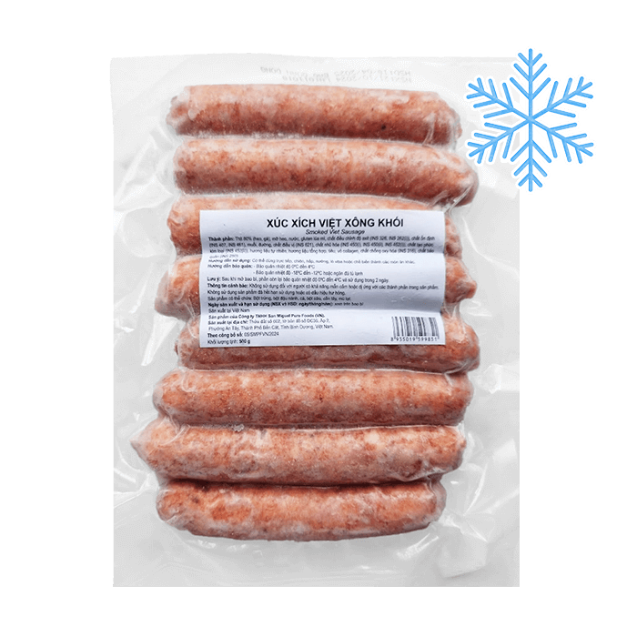 Xúc Xích Việt Xông Khói Đông Lạnh Le Gourmet 500g