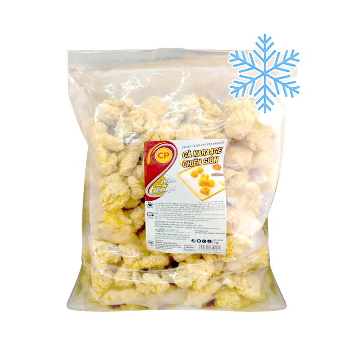 Gà Chiên Karaage Đông Lạnh CP 1kg