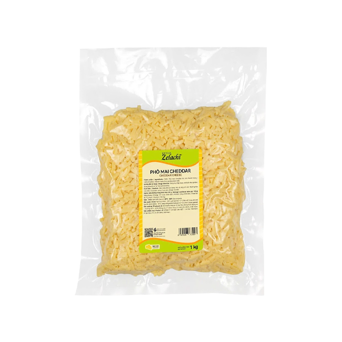 Phô Mai Cheddar Bào Bottega Zelachi 1kg