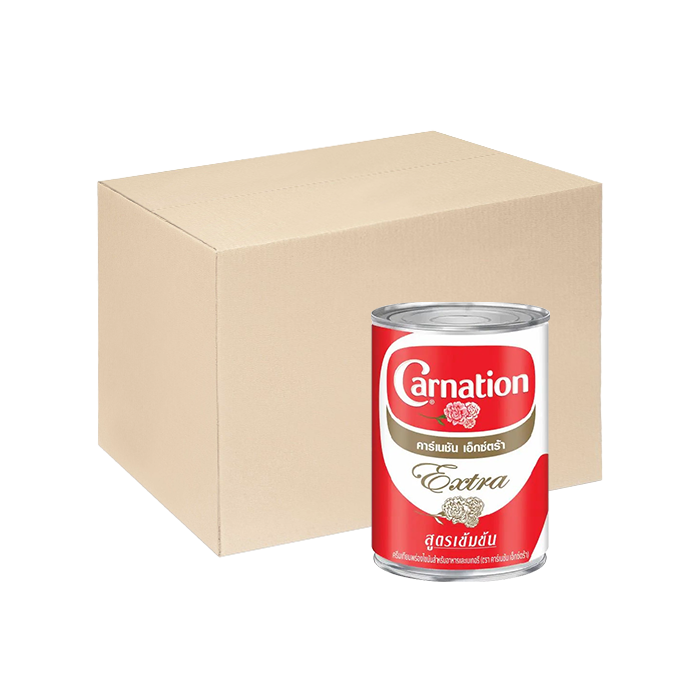 [Thùng] Kem Lỏng Carnation Extra 385g x 48 Lon