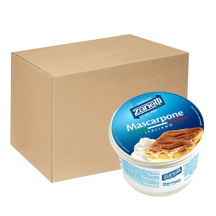[Thùng] Phô Mai Mascarpone Zanetti 500g x 6 Hộp