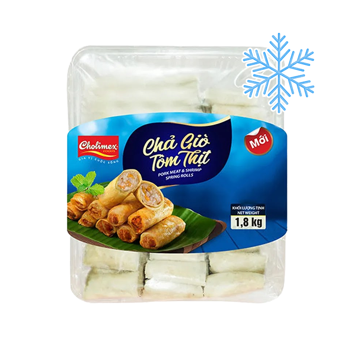 Chả Giò Tôm Thịt Đông Lạnh Cholimex 1.8kg