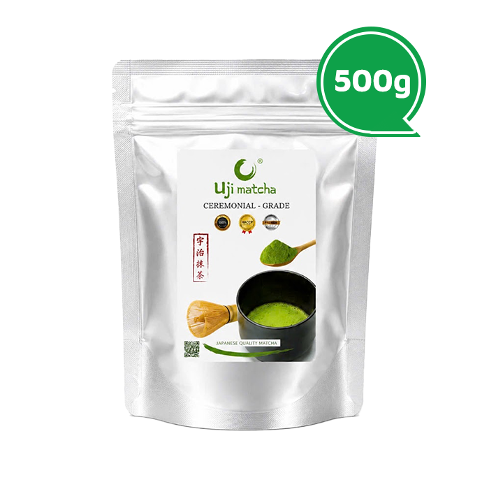 Bột Trà Xanh Ceremonial Grade Uji Matcha 500g