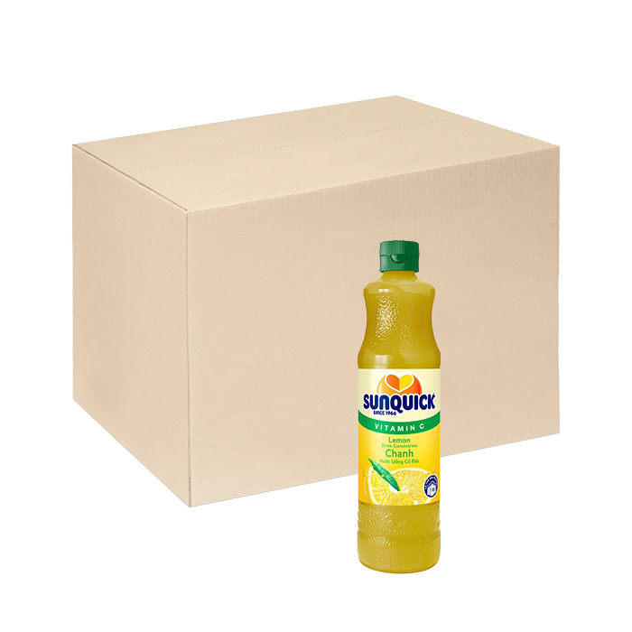 [Carton] Sunquick Lemon Concentrated Drink 700ml x 6 Bottles