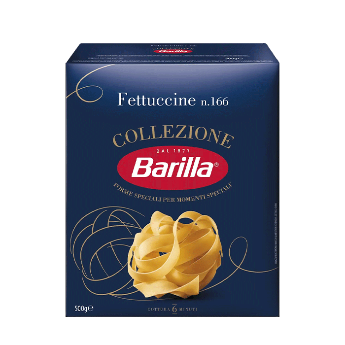 Mỳ Barilla Sợi Dẹp Fettuccine No.166 500g