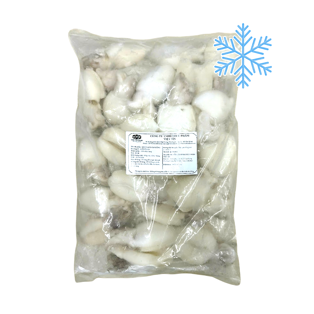 Mực Nang Đông Lạnh Size 20 - 30 Con 1kg (Net 80%)