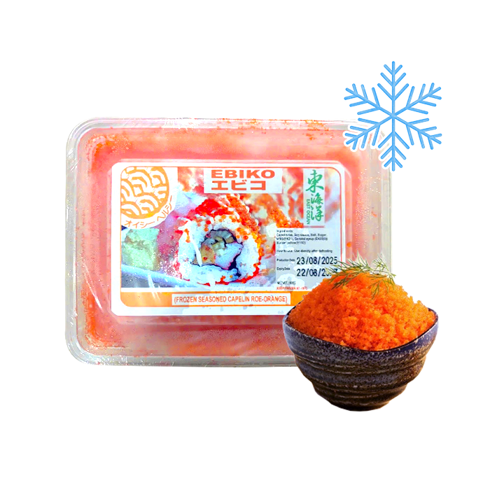 Trứng Cá Ốt Cam Đông Lạnh 500g
