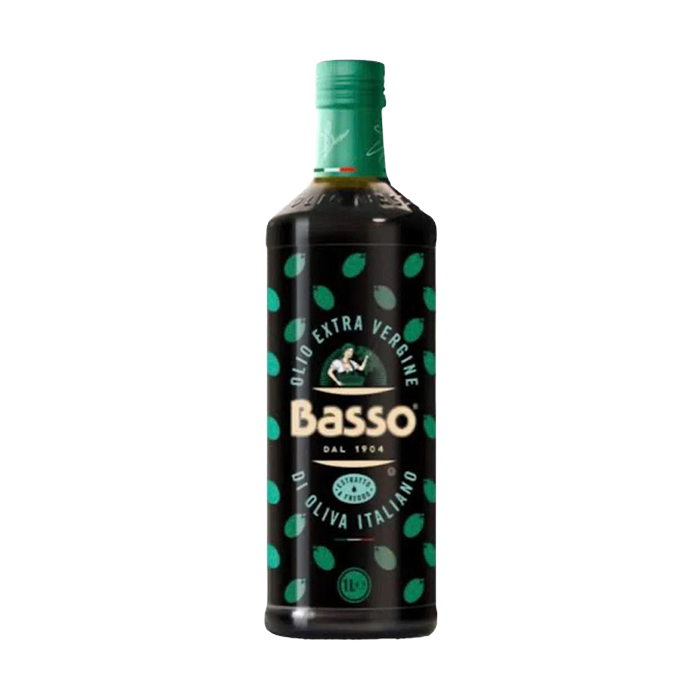 Dầu Oliu Extra Virgin Basso 1L
