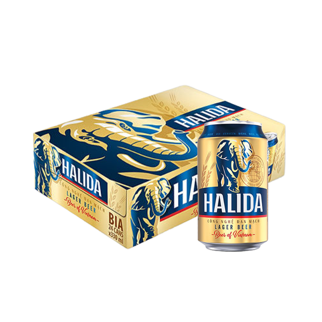 [Carton] Halida Beer 330ml x 24 Cans
