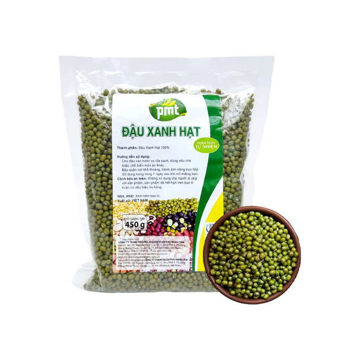 Đậu Xanh Hạt Phú Minh Tâm 450g