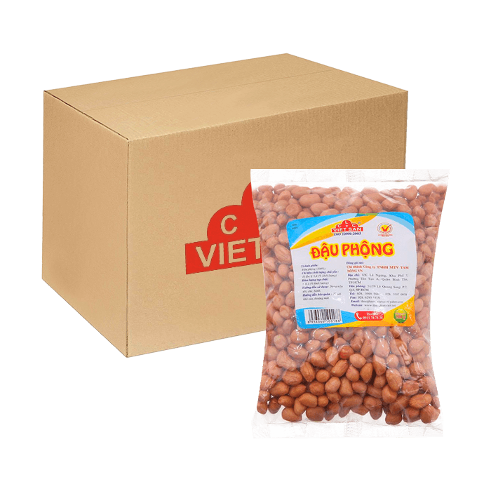 [Thùng] Đậu Phộng Vietsan 500g x 30 Gói