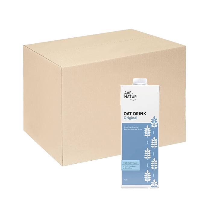 [Thùng] Sữa Yến Mạch AveNatur Oat Drink Original 1L x 10 Hộp