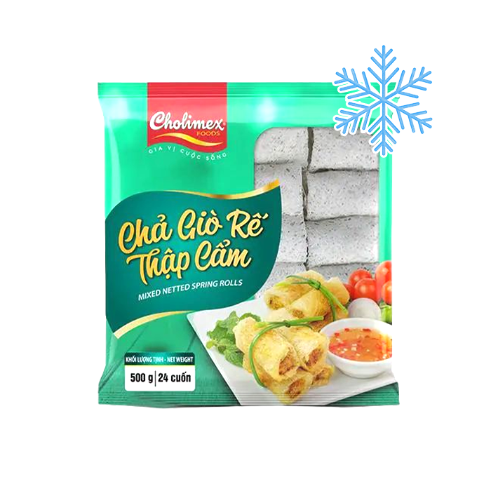 Chả Giò Rế Thập Cẩm Đông Lạnh Cholimex 500g
