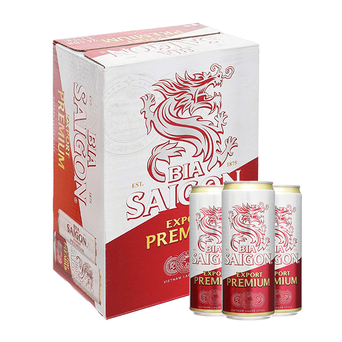 [Thùng] Bia Saigon Export Premium 330ml x 24 Lon