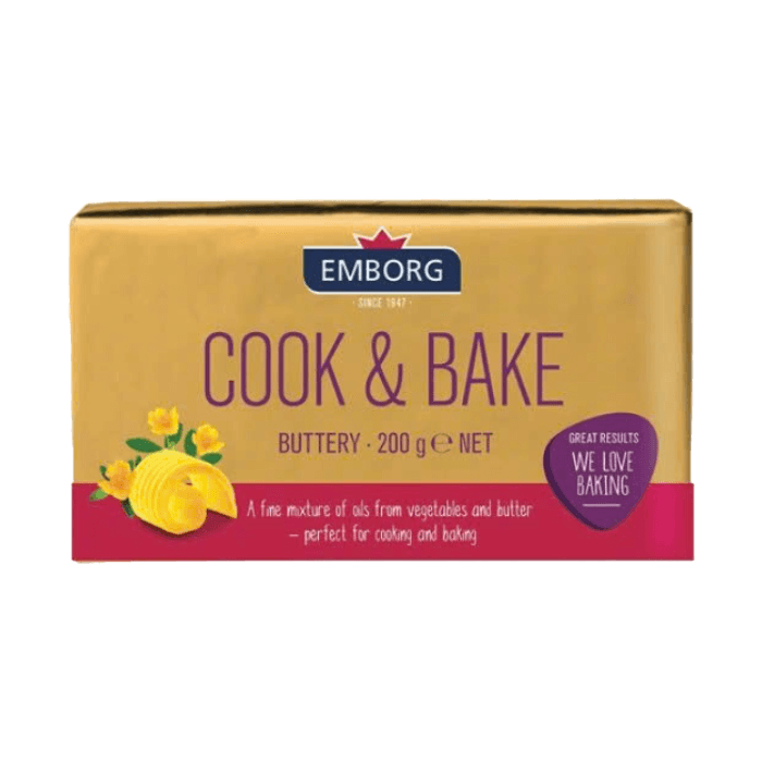 Bơ Lạt Cook & Bake Emborg 200g