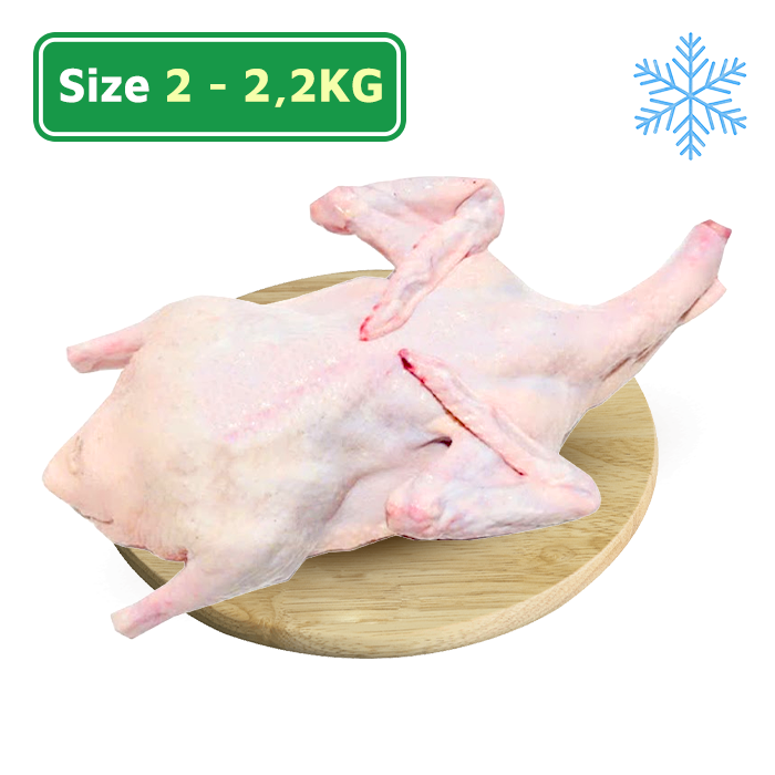 Vịt Bọng Làm Sạch Đông Lạnh CP Size 2 - 2.2kg (Mua Con Tính Tiền Kg)