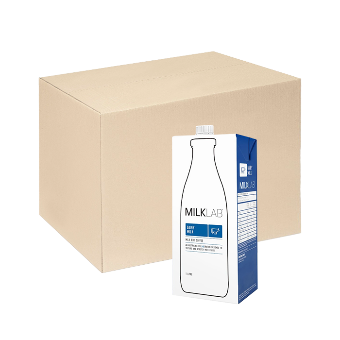 [Thùng] Sữa Tươi Nguyên Kem 3.5% Chất Béo Milklab 1L x 12 Hộp