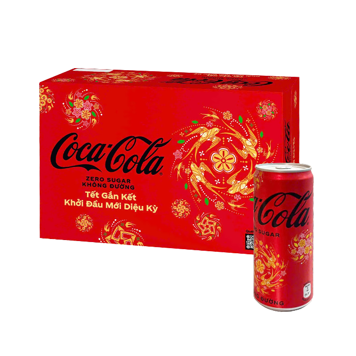 [Carton] Coca-Cola Zero 320ml x 24 Cans