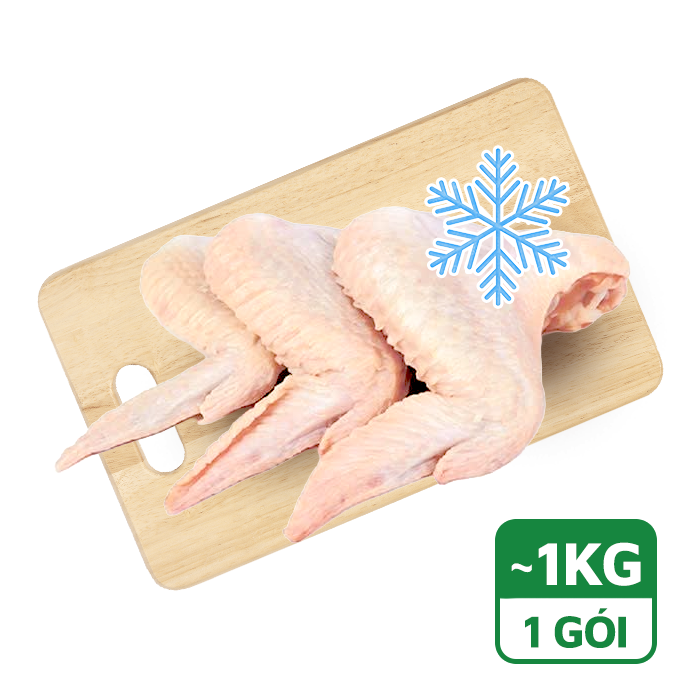 Cánh Gà Đông Lạnh JAPFA (Mua gói tính tiền kg)