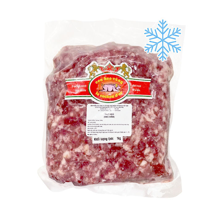 Nạc Dăm Heo Xay Đông Lạnh 1kg