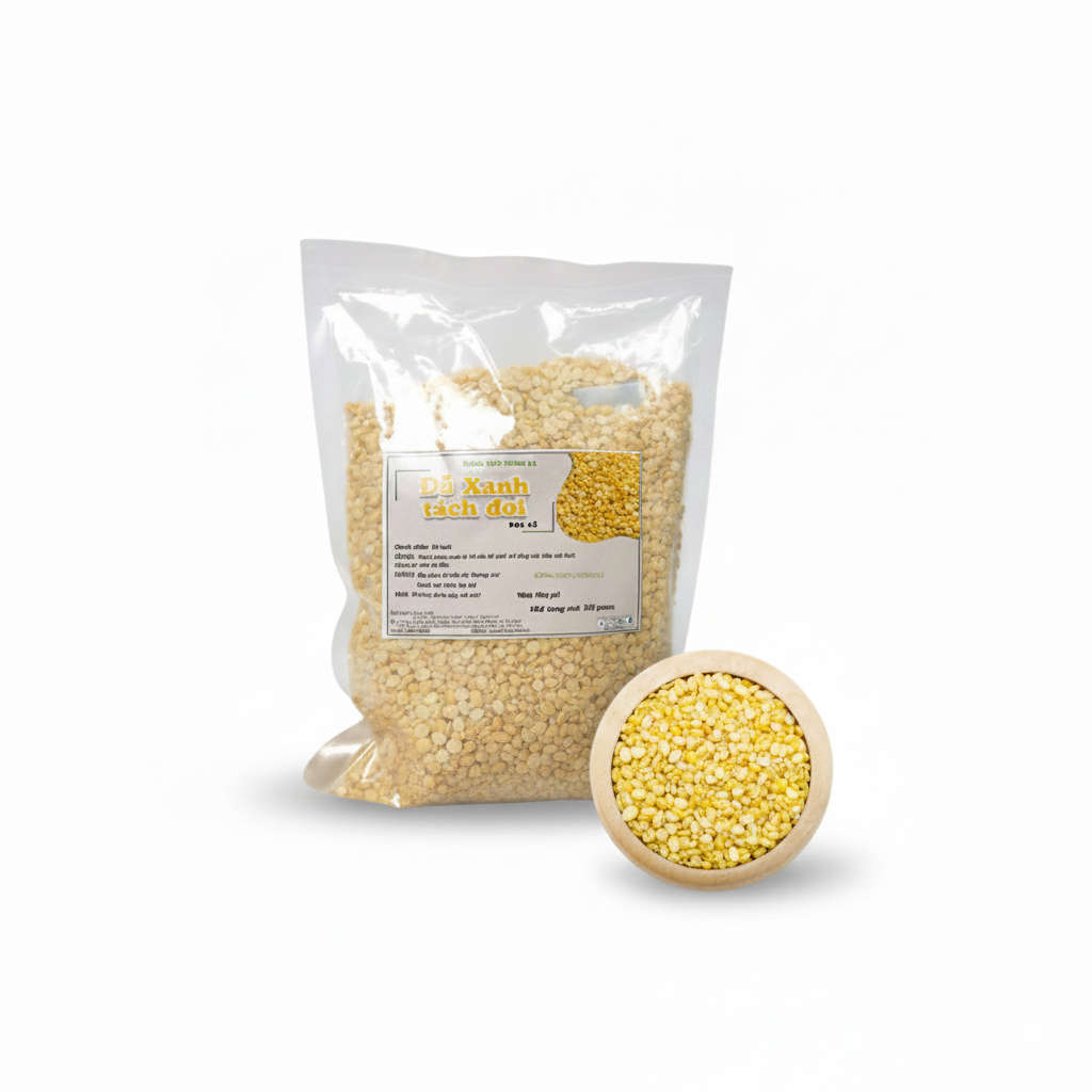 Đậu Xanh Không Vỏ Dũng Hà 1kg