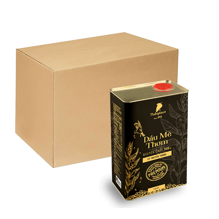 [Thùng] Dầu Mè Nakydaco 1.2L x 8 Hộp
