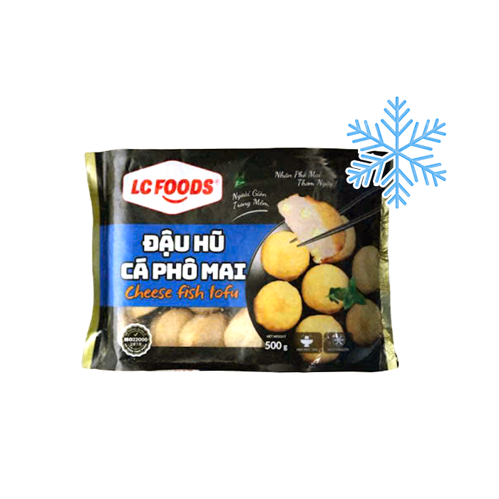 Đậu Hũ Cá Phô Mai Đông Lạnh LC Foods 500g