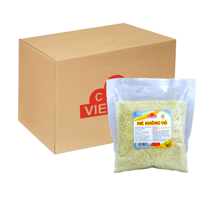 [Thùng] Mè Không Vỏ Vietsan 150g x 50 Gói