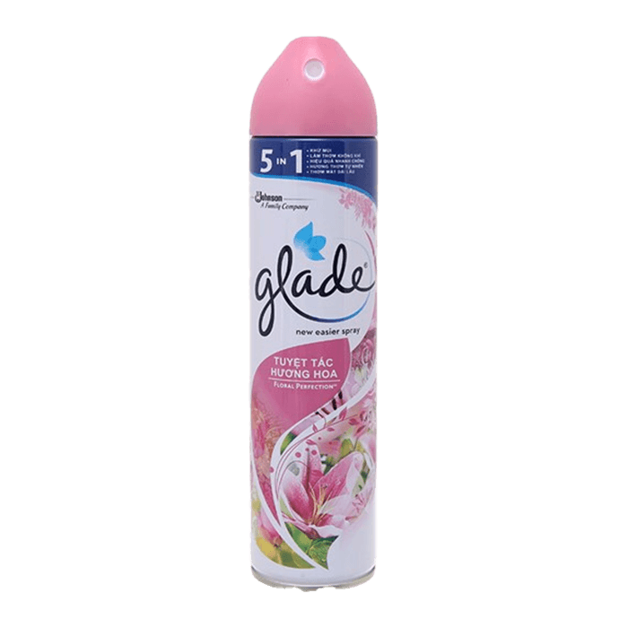 Xịt Phòng Tuyệt Tác Hương Hoa Glade 280ml