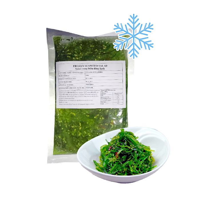 Salad Rong Biển Mè Đông Lạnh 500g
