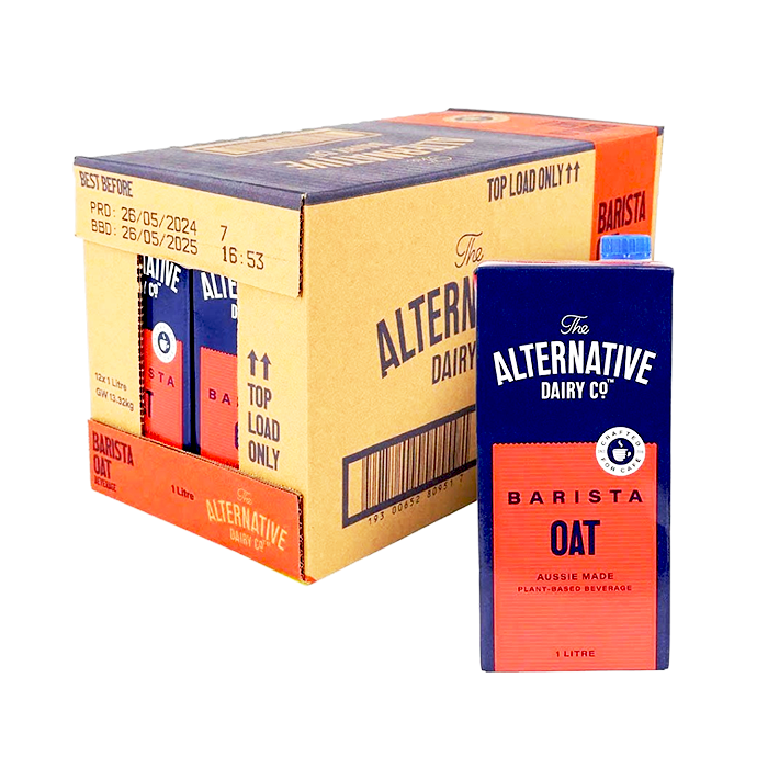 [Thùng] Sữa Yến Mạch Barista The Alternative Dairy Co. 1L x 12 Hộp
